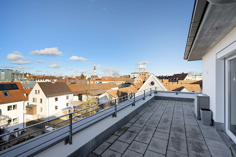 Dachterrasse Nordseite