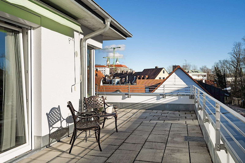 Dachterrasse Südseite
