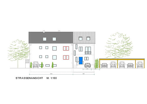 Exklusiver Neubau! Zeitgemäßes Reiheneckhaus auf großem sonnigen Grundstück - Bild 3069701