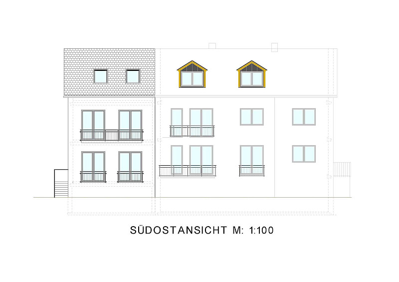 Ansicht Süd-Ost