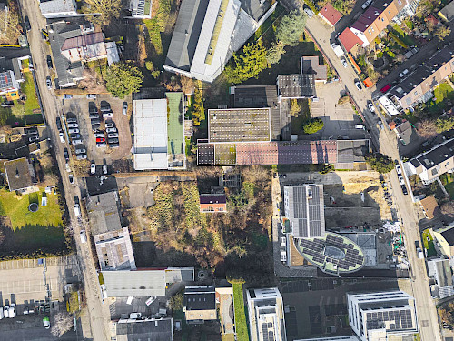 Seltenes Angebot! Baugrundstück für ca. 9.500 m² Netto-Nutzfläche mit Boardinghouse in top Lage - Bild 3069731