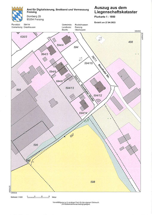 Hier möchte ich wohnen! Traumhaftes Baugrundstück für ein Einfamilienhaus oder Doppelhaus - Bild 3069526