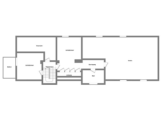 Grundriss Dachgeschoss