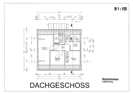 Grundriss Dachgeschoss