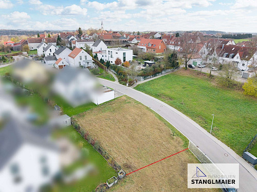 Hier könnte Ihr Haus stehen! Herrliches Baugrundstück zur Bebauung mit einem Ein- /Zweifamilienhaus - Bild 3069704