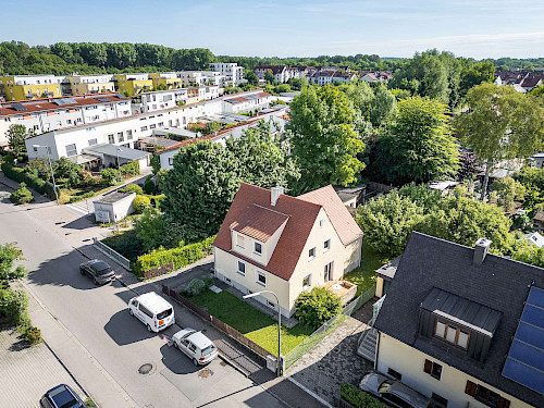 Schöne Lage in Freising! Baugrund für 2 Einfamilienhäuser - Bild 3682935