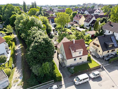 Schöne Lage in Freising! Baugrund für 2 Einfamilienhäuser - Bild 3682935