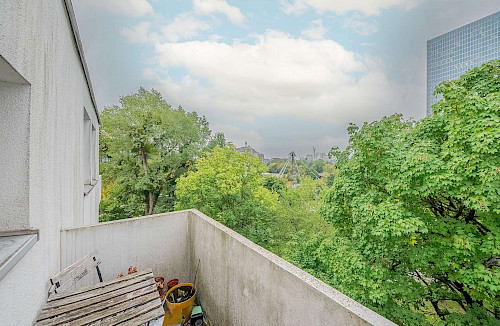 Charmant & zentral! Vermietete 2-Zimmer-Wohnung mit Balkon im beliebten Münchner Stadtteil Schwabing - Bild 4182356