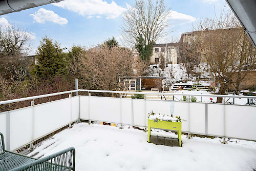 Charmantes Stadtdomizil! Stilvolle 3,5-Zimmer-Dachterrassen-Maisonette-Wohnung am Moniberg - Bild 4767317