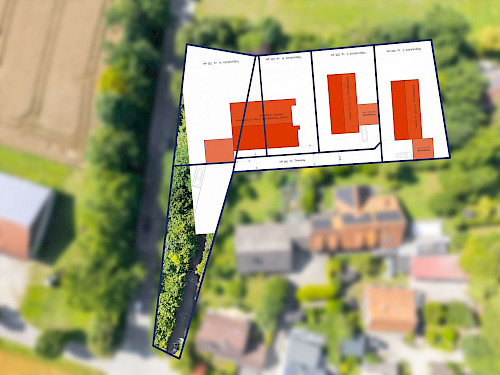 Hideaway! Uneinsehbares Villenanwesen in schöner Lage mit zwei weiteren Bauplätzen für je ein EFH - Bild 3911509