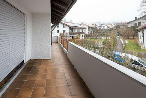 Zu vermieten! 3-Zimmer-Wohnung mit großem Süd-/West-Balkon in Kranzberg - Bild 4840342