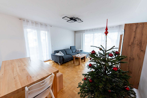 Zu vermieten! 3-Zimmer-Wohnung mit großem Süd-/West-Balkon in Kranzberg - Bild 4840342