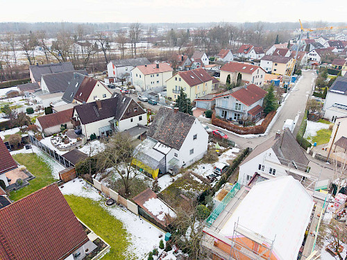 Großzügige Nachverdichtung möglich! Schönes Baugrundstück mit Altbestand in Hebertshausen - Bild 4857296