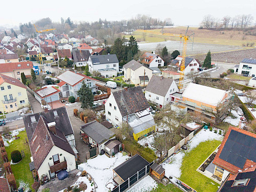 Großzügige Nachverdichtung möglich! Schönes Baugrundstück mit Altbestand in Hebertshausen - Bild 4857296