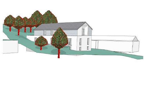 Ihre Chance! Schönes Baugrundstück mit genehmigtem Vorbescheid für ein Zweifamilienhaus - Bild 4150301