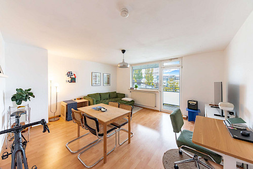 Traumhafter Ausblick! Schöne, vermietete 2-Zimmer-Wohnung in der Maxvorstadt - Bild 4442874