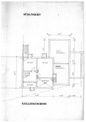 Grundriss Kellergeschoss