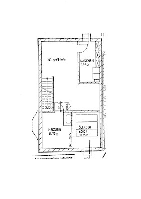 Grundriss Keller