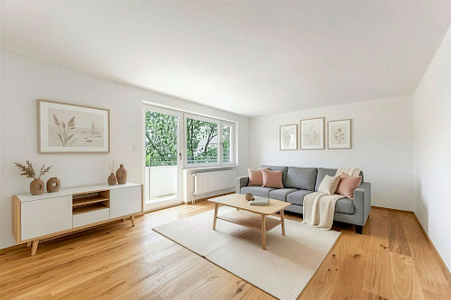 Vom Feinsten! Frisch renovierte 3-Zimmer-Wohnung mit Balkon im Freisinger Norden - Bild 5056331