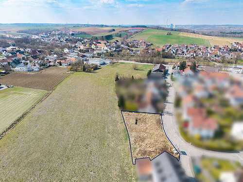 Baulücke sucht Bauherrn! Traumhaft gelegenes Grundstück für 2 Doppelhäuser mit guter Infrastruktur - Bild 5203963