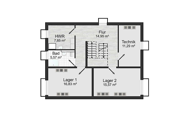Grundriss Kellergeschoss
