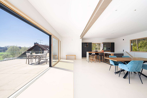 Garten oder Dachterrasse? - Beides! Exklusives ZFH mit Alpenblick vor den Toren Münchens - Bild 5235723