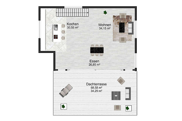 Grundriss 2. Obergeschoss