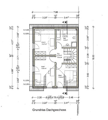 Grundriss Dachgeschoss