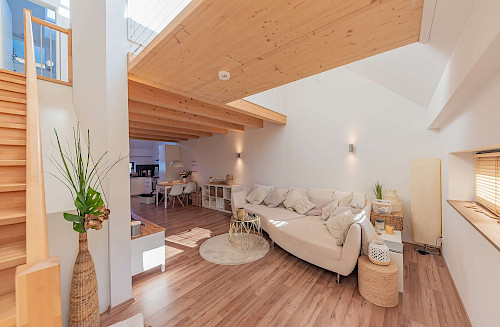 Landliebe! Atemberaubende 2-Zimmer-Maisonette-Wohnung nahe Au/Hallertau - Bild 5513639
