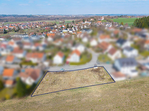 Baulücke sucht Bauherrn! Traumhaft gelegenes Grundstück für 2 Doppelhäuser mit guter Infrastruktur - Bild 5203963