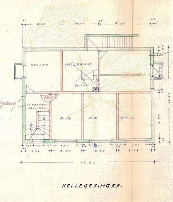 Grundriss Kellergeschoss