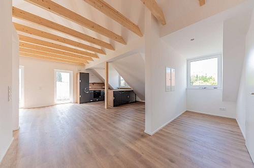 Zu vermieten! Traumhafte Dachgeschosswohnung im Freisinger Norden zum Erstbezug - Bild 5530678