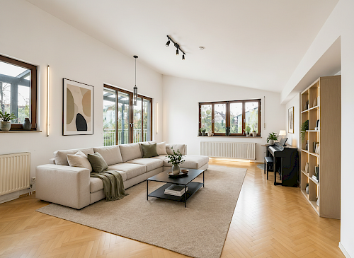 Sonne im Doppelpack! Beeindruckende 3-Zimmer-Wohnung mit zwei Dachterrassen und optimalem Schnitt - Bild 4532010