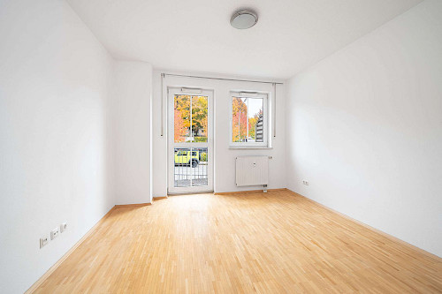 Helle Räume und Blick ins Grüne! Schön geschnittene 3-Zimmer-Wohnung mit 2 Balkonen - Bild 4445587