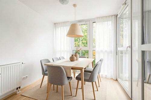 Helle Räume und Blick ins Grüne! Schön geschnittene 3-Zimmer-Wohnung mit 2 Balkonen - Bild 4445587