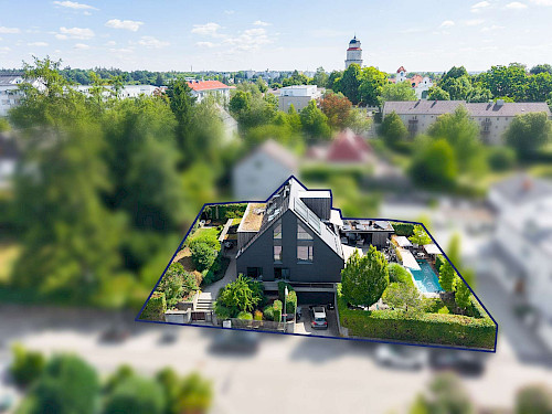 Wo München für Familien am schönsten ist! Zeitgenössische Villa mit Pool in Bestlage von Freising - Bild 4882614