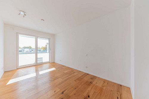 Modernes Wohnen! Schicke 2-Zimmer-Wohnung mit Süd-Balkon und schöner Aussicht - Bild 6294390